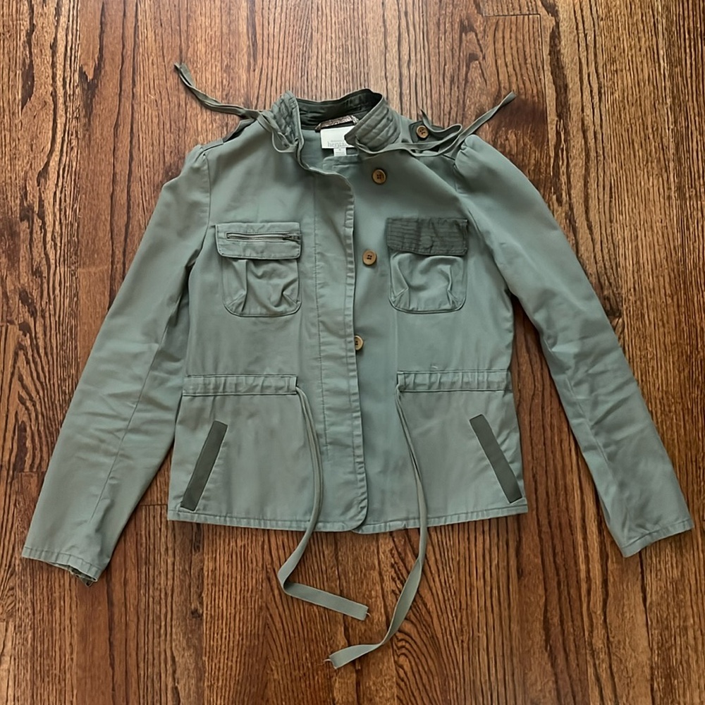Banana Republic: Green Utility Jacket (S)